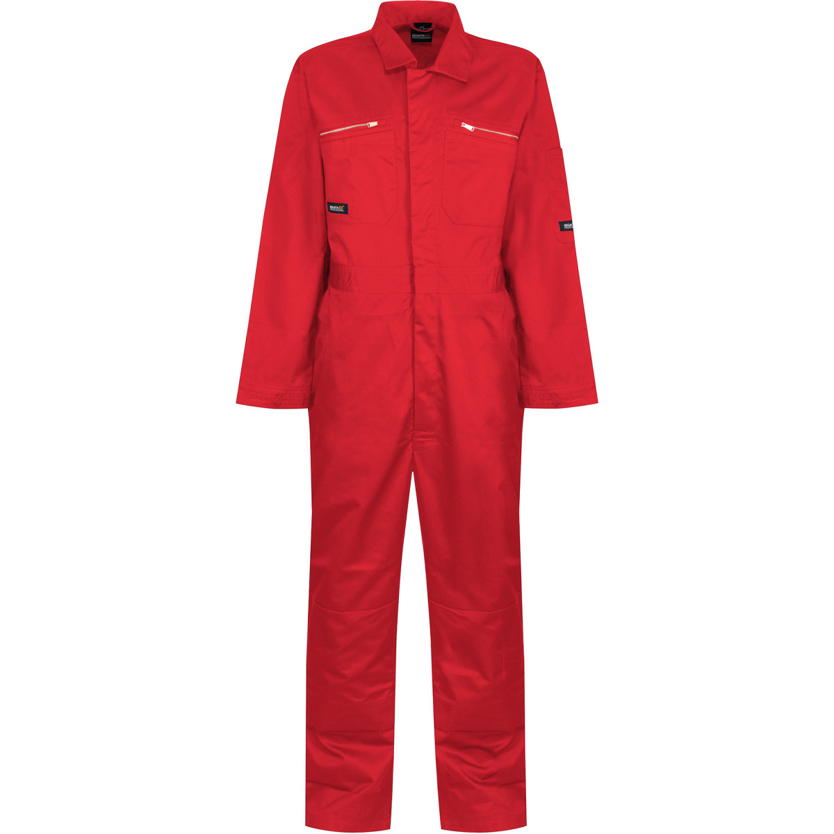 Regatta TRJ513 Pro Zip Fasten Coverall - 44" Regular - Classic Red