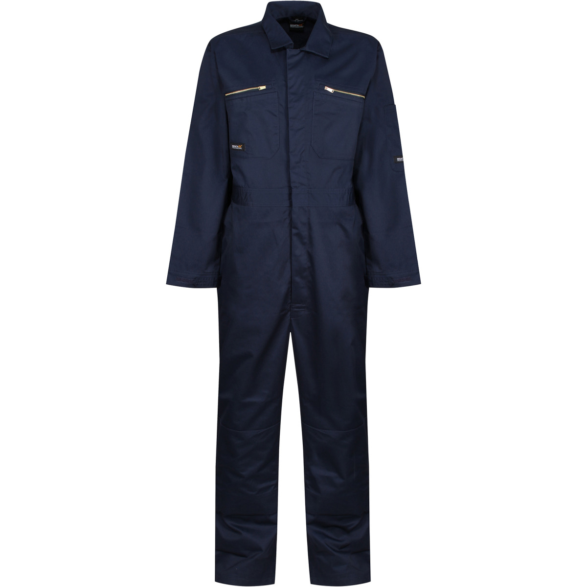 Regatta TRJ513 Pro Zip Fasten Coverall - 48" Regular - Navy Blue (NB)
