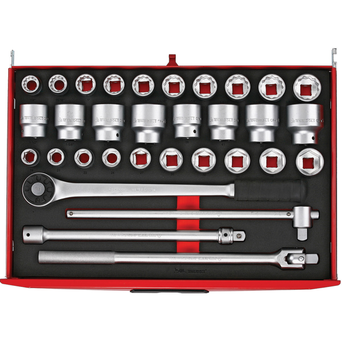 Teng Tools TTESK32 32 Piece 3/4" Drive EVA Socket Set