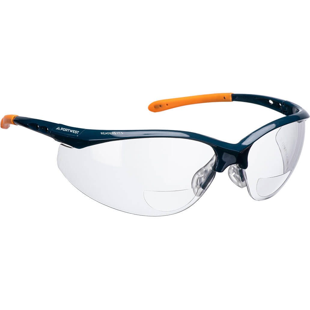 Portwest PS25CLRX25 PS25 Safety Readers Clear +2.5 dioptre 