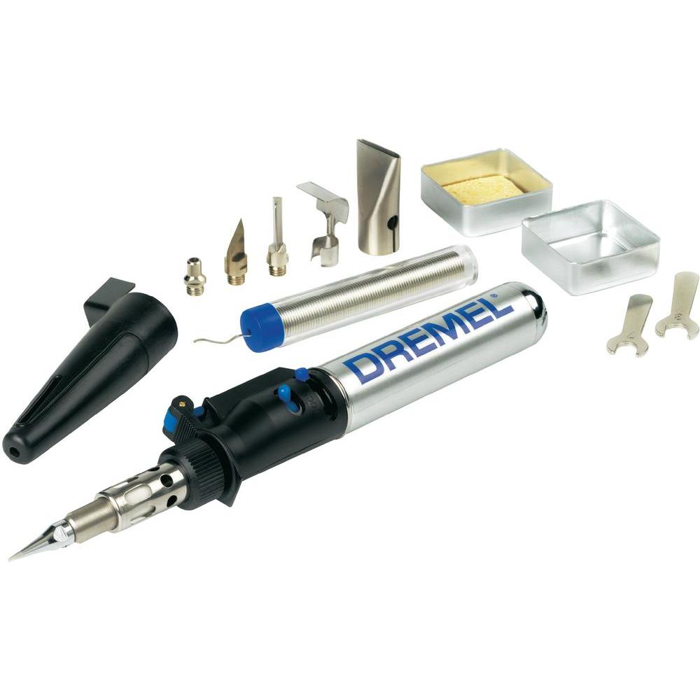 Dremel F0132000JA Versa-Tip Gas Blow Torch 2000-6 With 7 Accessories