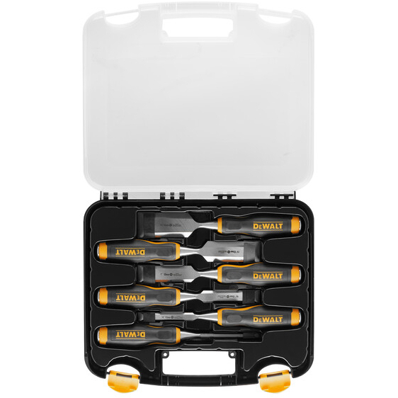 DeWalt DHT916852 Wood Chisel Set, 6 Piece