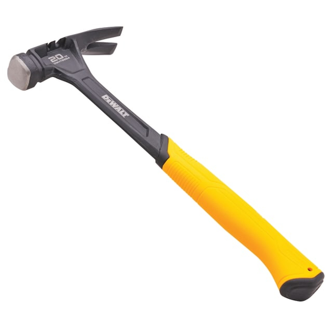 DeWalt XMS25DEWHAM 567g (20oz) Claw Hammer with Free 3 Piece Nail Set