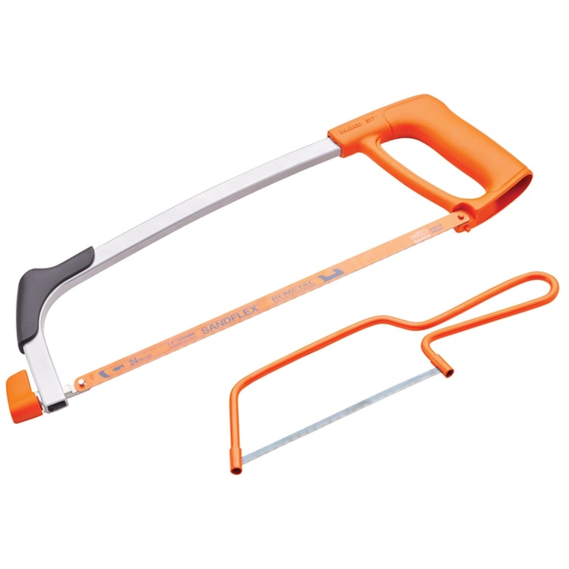 Bahco XMS25HACK 300mm (12") Hacksaw & 150mm (6") Junior Hacksaw Pack